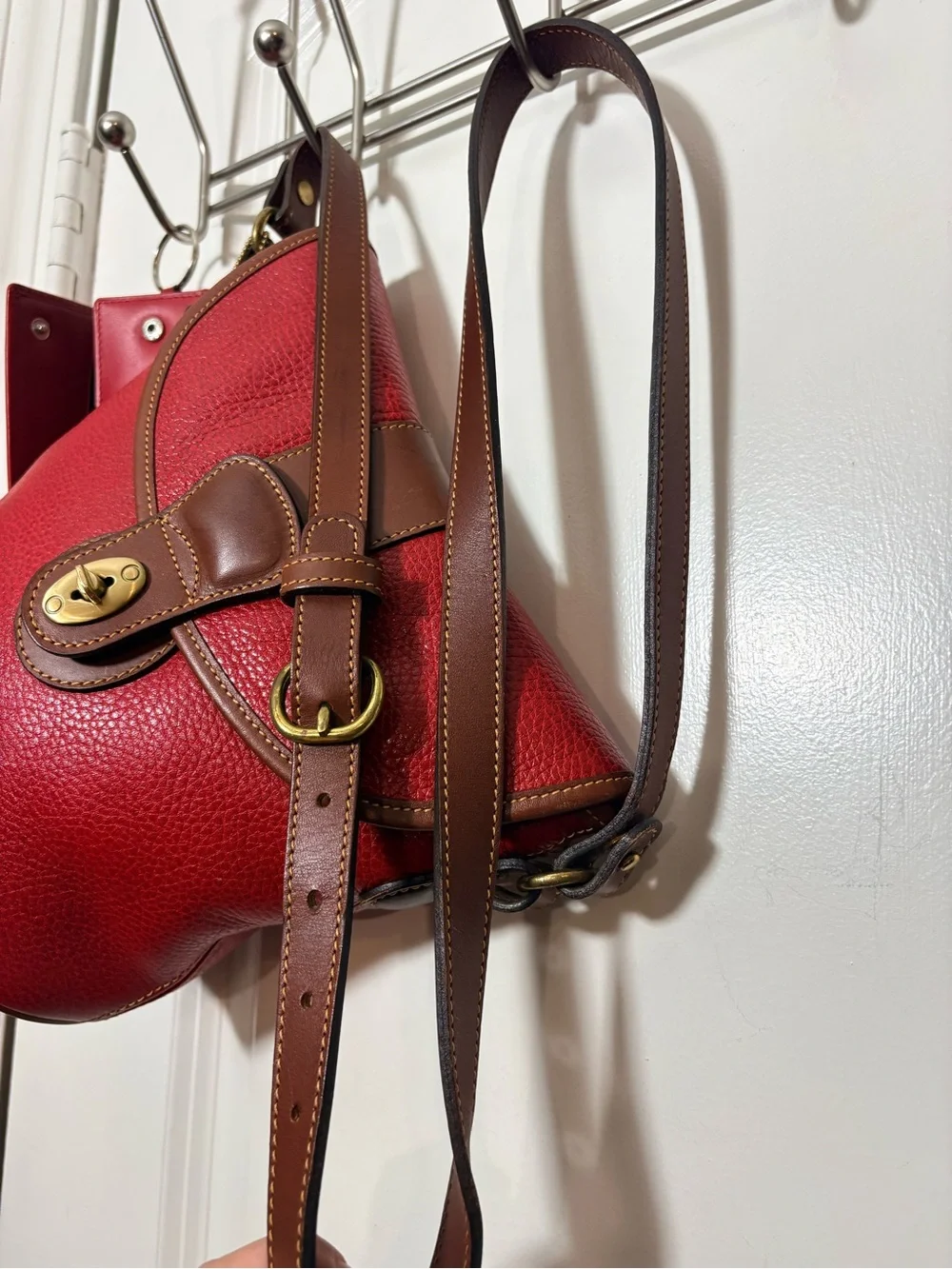 ❤️ 1993 Coach Sheridan Stewart Crossbody Bag + Vintage Key Case